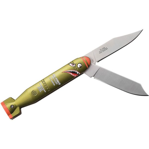 Tac Force Slip Joint Multi-Blade - Green Handle