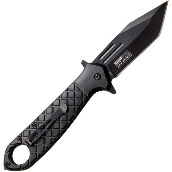 Tac Force TF1042 Linerlock Black Tanto A/O