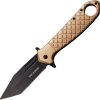 Tac Force TF1042 Linerlock Tan Tanto A/O