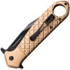 Tac Force TF1042 Linerlock Tan Tanto A/O