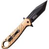 Tac Force TF1042 Linerlock Tan Tanto A/O
