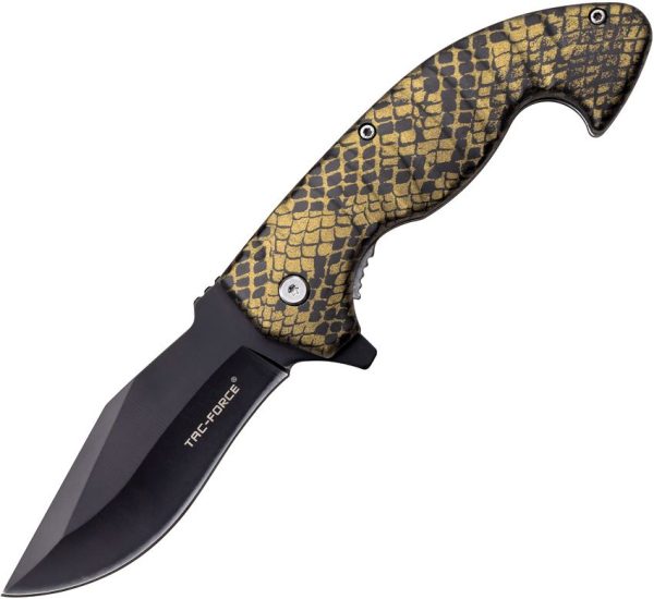 Tac Force TF1043 Linerlock Snakeskin ABS A/O