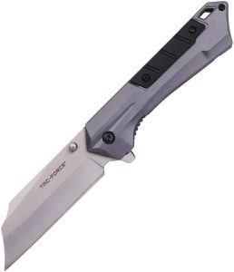 Tac Force TF1047GY Linerlock A/O Cleaver Gray