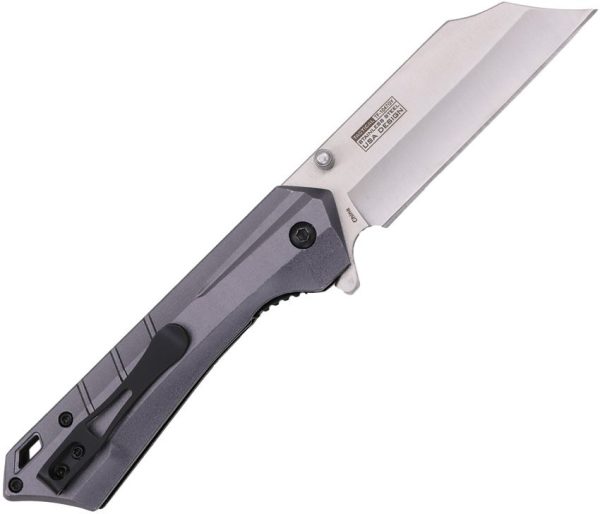 Tac Force TF1047GY Linerlock A/O Cleaver Gray