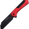 Tac Force TF1047RD Linerlock A/O Cleaver Red