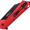 Tac Force TF1047RD Linerlock A/O Cleaver Red