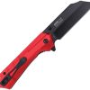 Tac Force TF1047RD Linerlock A/O Cleaver Red