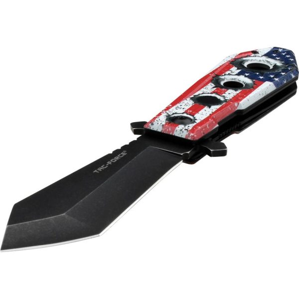 Tac Force TF1048F Linerlock A/O US Flag Spear