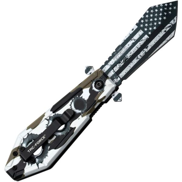 Tac Force TF1048SC Linerlock A/O Camo Aluminum
