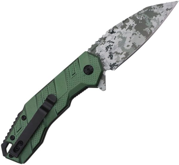 Tac Force TF1049GN Linerlock A/O Digital Camo Green