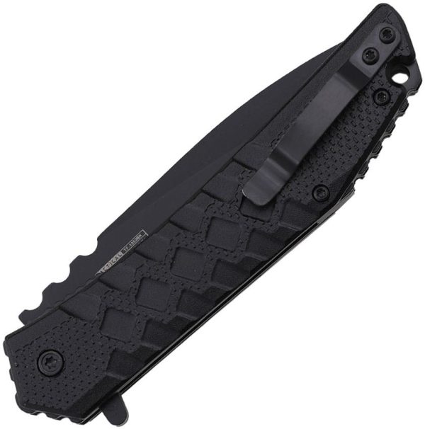 Tac Force TF1050BK Linerlock A/O Black 3.75in