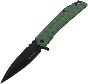 Tac Force TF1050GN Linerlock A/O Green 3.75in