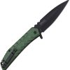 Tac Force TF1050GN Linerlock A/O Green 3.75in
