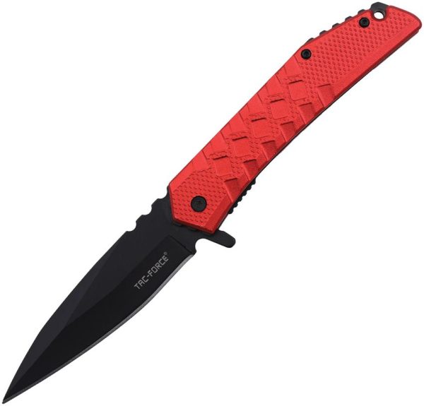 Tac Force TF1050RD Linerlock A/O Red 3.75in