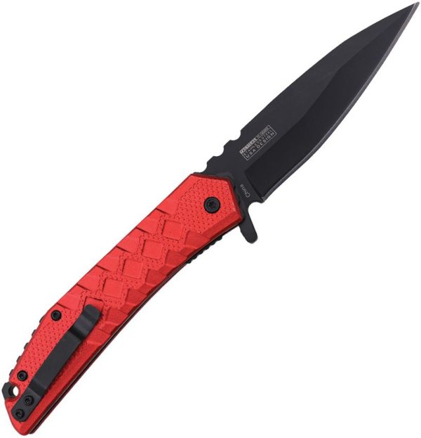 Tac Force TF1050RD Linerlock A/O Red 3.75in