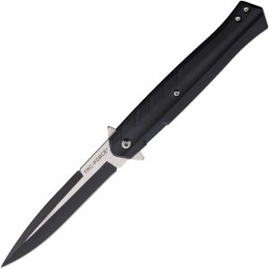 Tac Force TF2002BK Linerlock A/O Spear Black Nylon