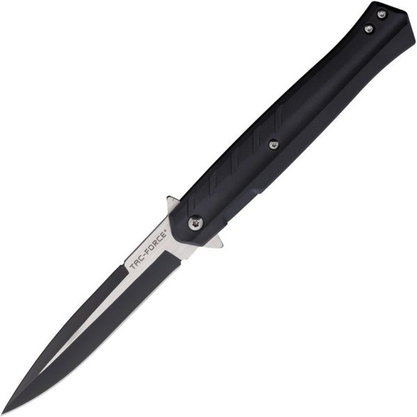 Tac Force TF2002BK Linerlock A/O Spear Black Nylon