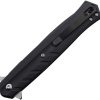 Tac Force TF2002BK Linerlock A/O Spear Black Nylon