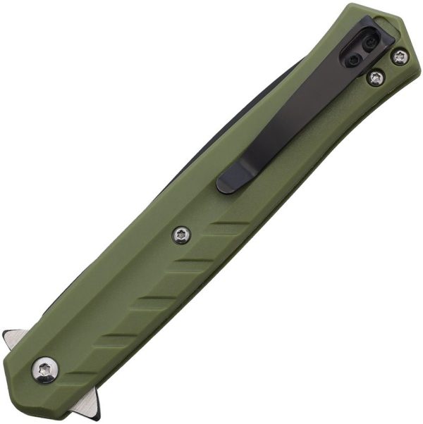 Tac Force TF2002 Linerlock Assisted Green Nylon