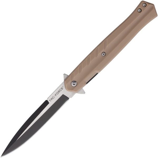 Tac Force TF2002 Linerlock Assisted Tan Nylon