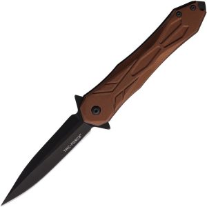 Tac Force TF2003 Linerlock Assisted Bronze Aluminum