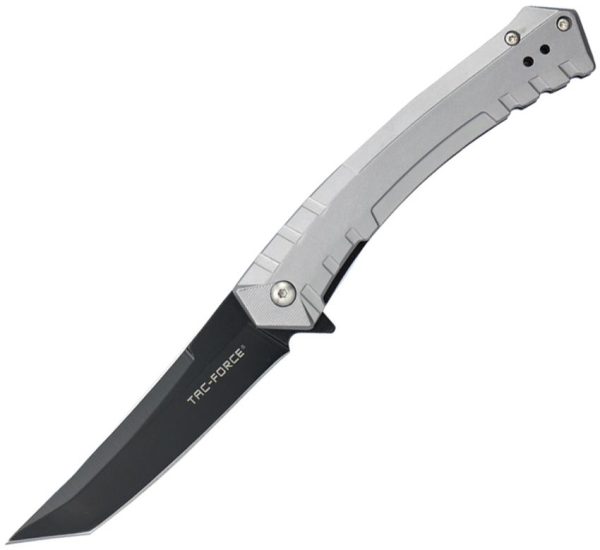 Tac Force TF2005 Linerlock Assisted Gray Aluminum