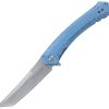 Tac Force TF2005 Linerlock Assisted Blue Aluminum