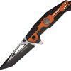 Tac Force TF2007 Assisted Tanto Orange Nylon Handle