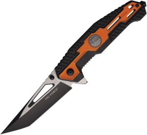 Tac Force TF2007 Assisted Tanto Orange Nylon Handle