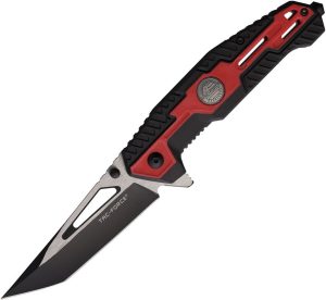 Tac Force TF2007 Assisted Tanto Red Nylon Handle