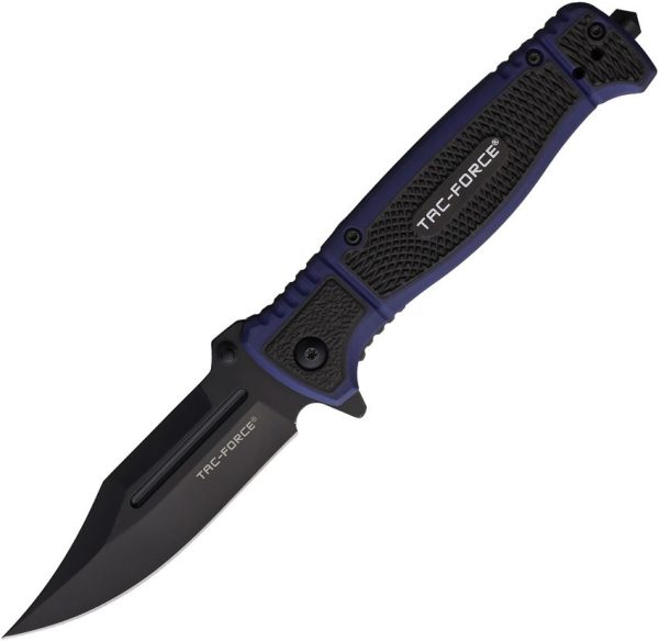 Tac Force TF2008 Assisted Clip Point Blue Nylon