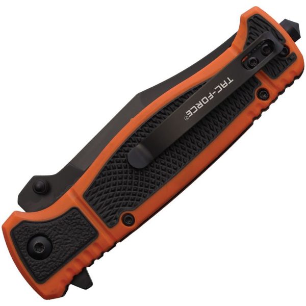 Tac Force TF2008 Assisted Clip Point Orange Nylon