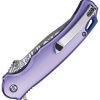 Tac Force TF2009 Linerlock Assisted - Purple Aluminum