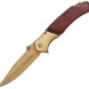 Tac Force TF2009 Linerlock Assisted - Gold Finish