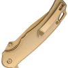 Tac Force TF2009 Linerlock Assisted - Gold Finish