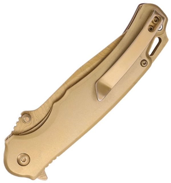 Tac Force TF2009 Linerlock Assisted - Gold Finish