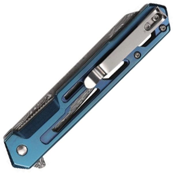 Tac Force TF2010 Assisted Linerlock - Blue Reverse Tanto