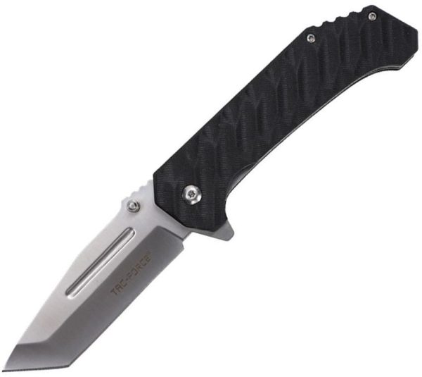 Tac Force TF2012 Assisted Linerlock - Black Tanto G10