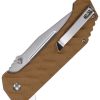 Tac Force TF2012 Assisted Tanto - Brown G10