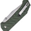 Tac Force TF2012 Assisted Tanto - Green G10