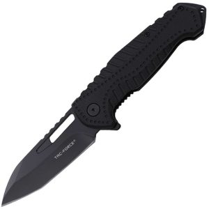 Tac Force TF2013 Assisted Sheepsfoot - Black G10