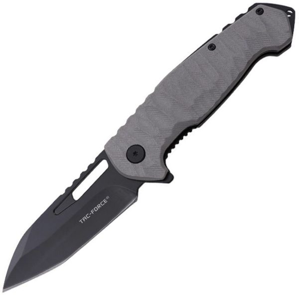 Tac Force TF2013 Assisted Sheepsfoot - Gray G10