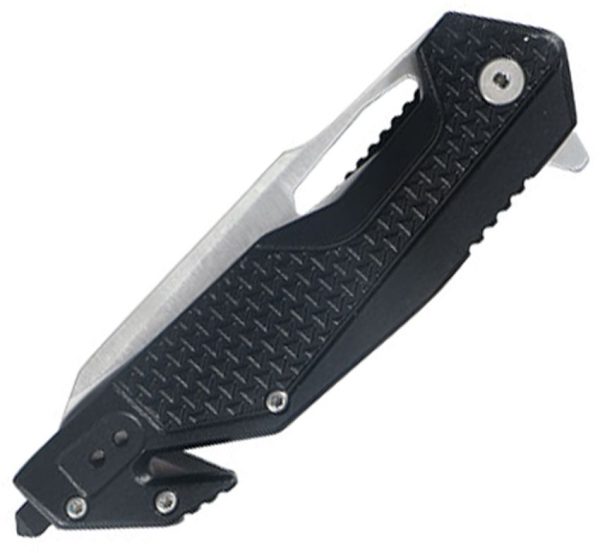 Tac Force TF2015 Rescue Linerlock - Black Aluminum