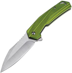 Tac Force TF2018 Linerlock A/O Green Aluminum
