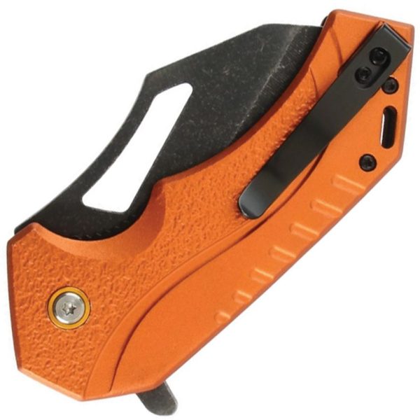 Tac Force TF2020 Assisted Linerlock Black Orange