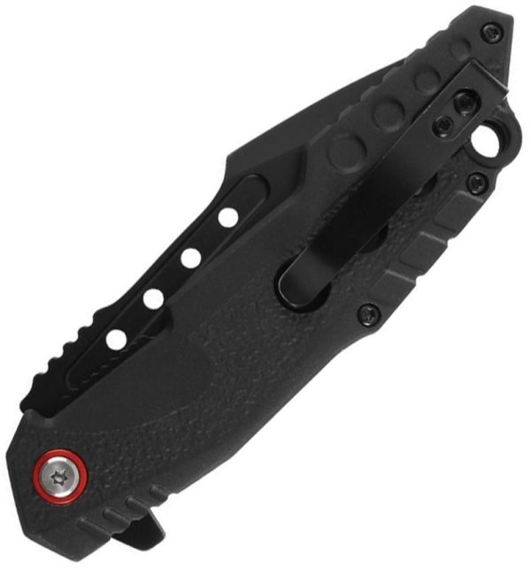 Tac Force TF2021 Assisted Linerlock Black Red