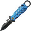 Tac Force TF2027PD Rescue Linerlock - Blue Aluminum
