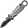 Tac Force TF2027SH Rescue Linerlock - Gray Aluminum