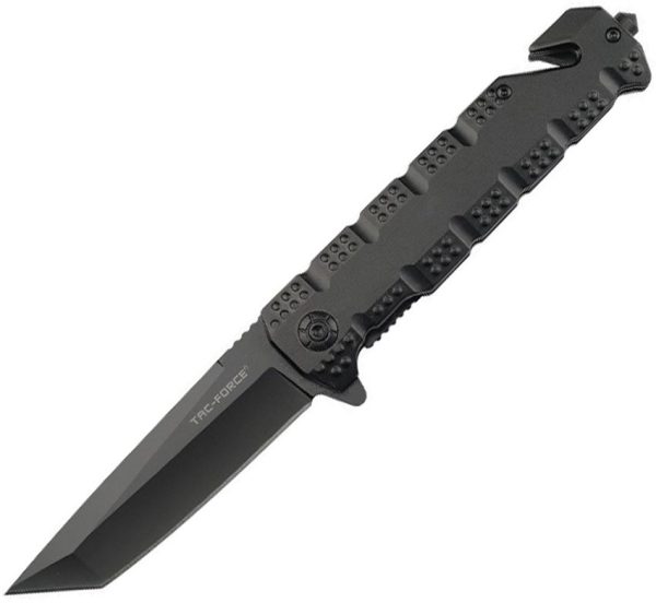 Tac Force TF2028BK Rescue Linerlock - Black Tanto