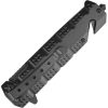Tac Force TF2028BK Rescue Linerlock - Black Tanto